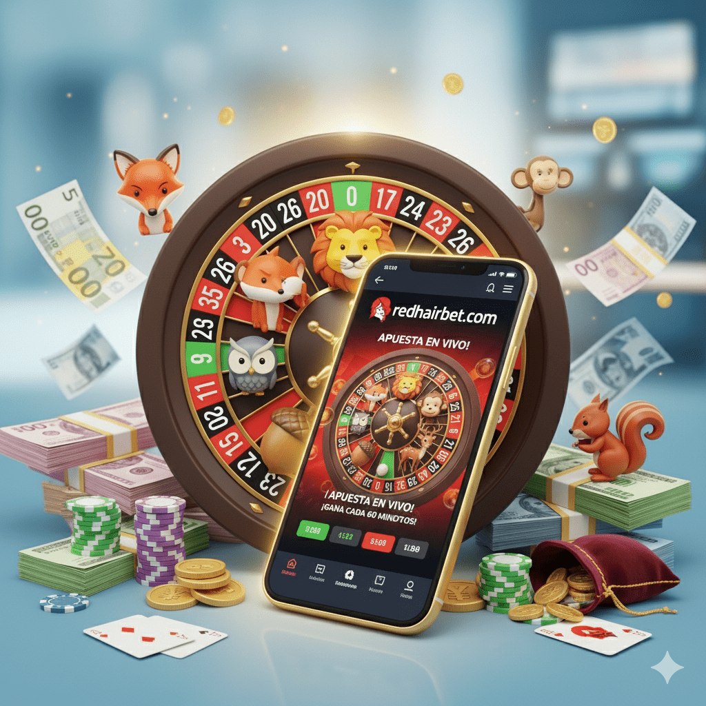 Gana dinero cada 60 minutos con redhairbet.com: El secreto de la Ruleta de Animalitos