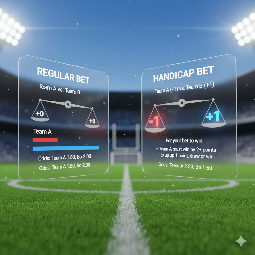 Cómo funciona el hándicap: Apuesta como un experto en Redhairbet.com