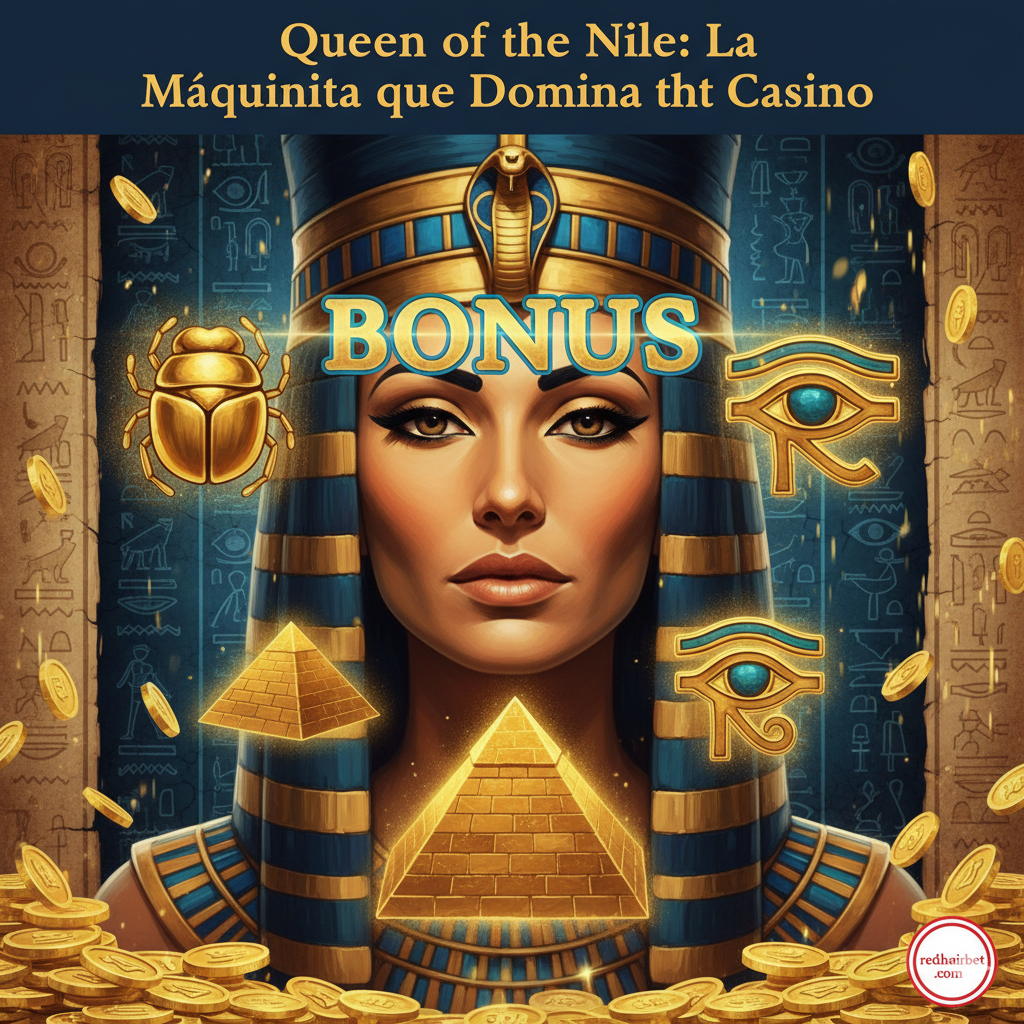 Consigue el Favor de la Reina: Queen of the Nile, la Máquinita que Domina el Casino de redhairbet.com