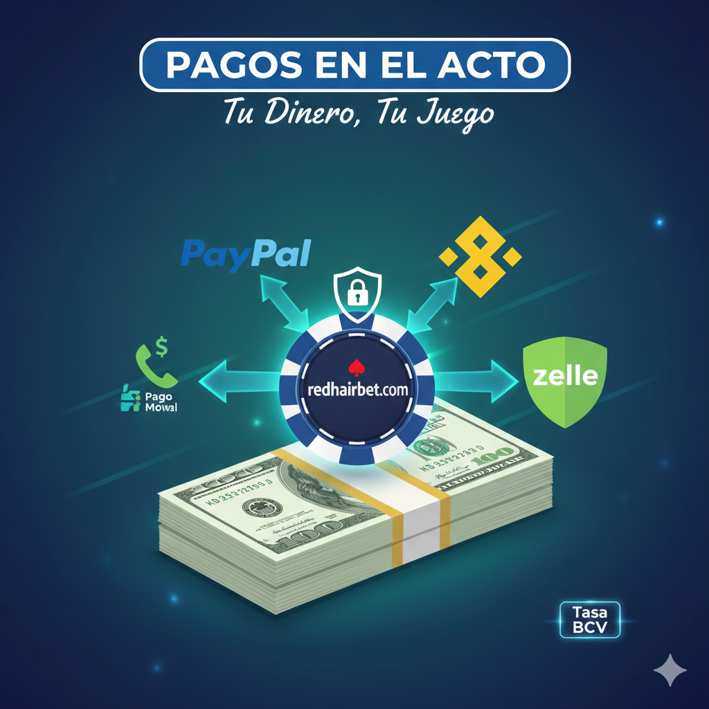 Tu Dinero, Tu Juego: Todos los Métodos de Pago en Dólares para Empezar a Ganar en redhairbet.com
