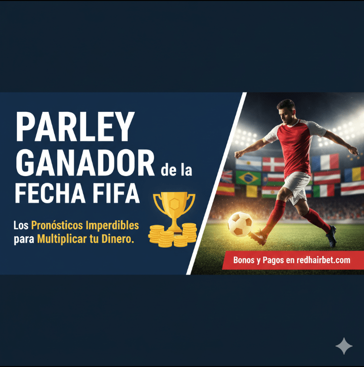PARLEY GANADOR de la FECHA FIFA: Los Pronósticos Imperdibles para Multiplicar tu Dinero. Bonos y Pagos en redhairbet.com